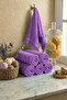 %100 Cotton 6 Pieces 30x50 Fringed Hand Towel | Kitchen Towel | Drying Cloth - 2