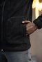 Slimfit Hooded Side Pocket Zippered Sports Fleece Cardigan - 7