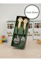 Ultra Luxury Stainless Steel Children's Food Spoon and Fork Set - 2