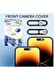 Front Camera Webcam Cover, Privacy Protector (2 Pack, Silver) - 7