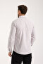 Slim Fit Cotton Linen Textured Men's Shirt - 7