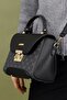 378 Women's Shoulder Bag Black Printed