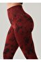 Stretchy, Tie-Dye Pattern, Hip-Lifting Exercise Pants, Machine Washable, Sports Style - 4