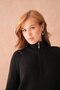 Mock Neck Half Zip Knitwear Sweater Aw25Kz0095 - 3