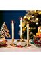 Gold Taper Candle Holder - 2 PCS - 3