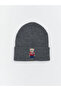 Quality Pieces from Çelebi Store: Cute Teddy Bear Embroidered Men's Knitwear Beanie - 5