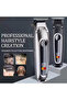 Digital Display Rechargeable Electric Hair Trimmer Clipper Beard Shaving Machine - 7