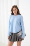 Oversized Soft Textured Button Detailed Knitwear Sweater Aw25Kz0102 - 4