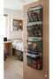 Behind-The-Door Organizer Gray Felt Mesh In-Closet-Kitchen-Bathroom Organizer (Hanging Bracket Not Included) - 7