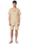 Men's Slogan Printed Crew Neck Short Sleeve Cotton Pajama Set Functional Durable Stylish - 4