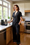 Women's Shirt Collar Embroidered Pajama Set Functional Durable Quality Comfortable Aesthetic Stylish - 2