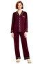 Women's Shirt Collar Piped Detail Pajama Set Functional Durable Quality Comfortable Casual - 4