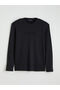 Esvab • Modern & Distinctive Zero Roba Collar Long Sleeve Printed Men's T-Shirt - 6