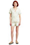 Women's Sun Patterned Viscose Shirt and Shorts Pajama Set Functional Durable Quality Stylish - 4