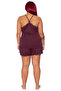 Women's V-Neck Thin Strap Knitted Pajama Set Lace Detailed Functional Durable Quality Stylish - 5