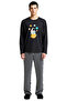 Long Sleeve Astronaut Printed Pajama Set Women Functional Durable Quality Comfortable Stylish - 4