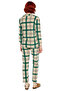 Women's Plaid Fleece Pajama Set Red Detailed Functional Durable Quality Comfortable Stylish - 5