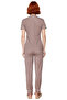 Women's Polka Dot Shirt Pajama Set Mink Printed Functional Durable Quality Aesthetic - 5