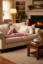 Heart Embroidered Corded Fabric Knitted Pajama Set Women's Functional Durable Quality Comfortable Sports