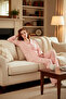 Women's Floral Shirt Collar Long Sleeve Pajama Set Functional Durable Quality Comfortable