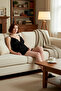 Women's V-Neck Lace Detailed Knitted Pajama Set Functional Durable Quality Comfortable Stylish