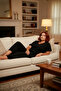 Women's V-Neck Corded Fabric Knitted Pajamas Set Functional Durable Quality Comfortable Aesthetic Stylish