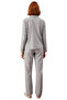 Women's Plaid Flannel Shirt Pants Pajama Set Functional Durable Quality Comfortable Stylish - 5