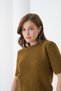 Soft Textured Short Sleeve Regular Fit Knitwear Sweater Aw25Kz0103 - 5