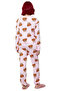 Women's Teddy Bear Pajama Set Long Sleeve Crew Neck Functional Durable Quality Comfortable - 5
