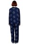 Women's Galaxy Printed Shirt and Pants Pajamas Set Functional Durable Quality Sports - 6