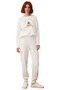 Women's Snow Globe Embroidered Crew Neck Knitted Pajama Set Functional Durable Quality Stylish - 4