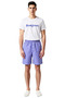 Men's Bonjour Printed Crew Neck Shorts Pajama Set Functional Durable Quality Stylish - 4