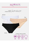 Women's Panties, Women's Bikini Black White Skin Panties 5-Pack - 2