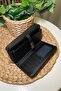 Fibag Women's Black Gold Accessories Wallet - 3