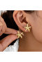 Gold Color Women's Starfish Earrings