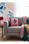 Just Chillin Written Double-Sided Suede Throw Pillow Cover - 43X43Cm - Colorful Throw Pillow Cover - 2