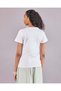 Senior Girls White Tropical Postcard Print T-Shirt - 3