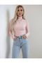 High-Necked Long Sleeve Women's Bodysuit Sweater Set of 3 - Red Main Colors - 2