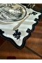Antique Delikişi American Service. Evalı Model (1 Piece) Black Embroidered - 3