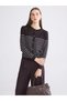 Zero Roba Collar Striped Women's Knitwear Cardigan for Style Seekers from Uzg Store