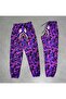 BAPE Pants with Front Embroidery and Pockets, Elastic Cuffs Lower Sweatpants