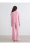 Crew Neck Women's Pajama Set - 4