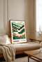 One Piece Wooden Framed Yayoi Kusama Paintings Tk2523