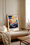 One Piece Wooden Framed Yayoi Kusama Paintings Tk2497