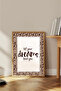 One Piece Wooden Framed Wall Lettering Paintings Tk2548 - 2