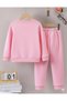 Boys-Girls Rainbow Cappybara Printed Tracksuit Set - 2