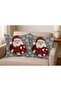 Digital Printed Santa Claus New Year Series Decorative Throw Pillow Case - 3