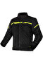 Riva 4 Season Motorcycle Jacket Black-Neon Yellow
