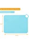 Silicone Baby Placemat Set of 2 (Beige + Blue) - 5