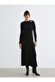 Rmz Gi̇yi̇m Farkiyla Flared Knitwear Skirt with Waist Drawstring